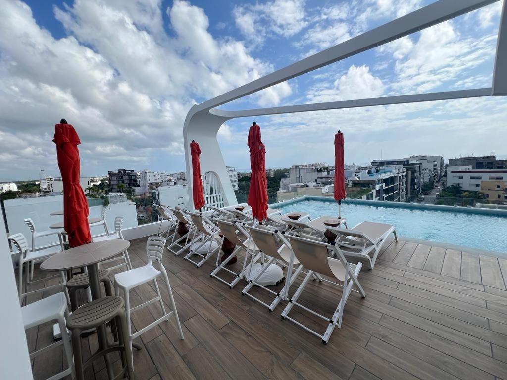 Ferienwohnung Alizee Tower Playa del Carmen Exterior foto